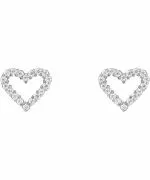 Daniel Wellington Mirelle Heart Silver earrings
