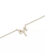 Daniel Wellington Crystal Zodiac Chain Gold Aries necklace