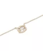 Daniel Wellington Crystal Zodiac Chain Gold Cancer necklace