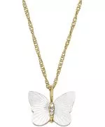 Fossil Radiant Wings Necklace