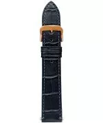 Zeppelin Navy Blue Leather strap