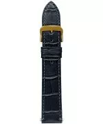 Zeppelin Navy Blue Leather strap