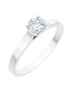 Bonore - White Gold 585 - Diamond 0,7 ct ring