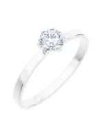 Bonore - White Gold 585 - Diamond 0,7 ct ring
