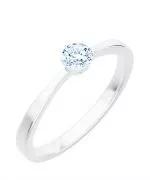 Bonore - White Gold 585 - Diamond 0,5 ct ring