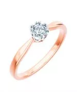 Bonore - Rose Gold 585 - Diamond 0,5 ct ring