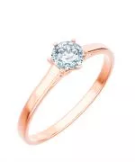 Bonore - Rose Gold 585 - Diamond 0,7 ct ring