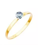 Bonore - Gold 585 - Diamond 0,4 ct ring