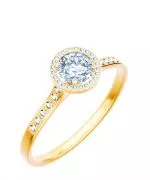 Bonore - Gold 585 - Diamond 1 ct ring