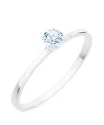 Bonore - White Gold 585 - Diamond 0,4 ct ring