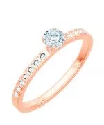 Bonore - Rose Gold 585 - Diamond 0,4 ct ring