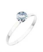 Bonore - White Gold 585 - Diamond 0,7 ct ring