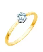 Bonore - Gold 585 - Diamond 0,5 ct ring