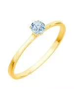 Bonore - Gold 585 - Diamond 0,4 ct ring