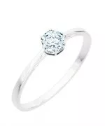 Bonore - White Gold 585 - Diamond 0,5 ct ring