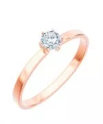 Bonore - Rose Gold 585 - Diamond 0,5 ct ring