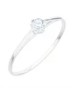 Bonore - White Gold 585 - Diamond 0,5 ct ring