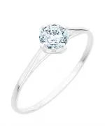 Bonore - White Gold 585 - Diamond 1 ct ring
