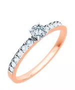 Bonore - Rose Gold 585 - Diamond 0,5 ct ring