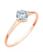 Bonore - Rose Gold 585 - Diamond 1 ct ring