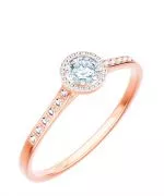 Bonore - Rose Gold 585 - Diamond 0,5 ct ring