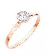 Bonore - Rose Gold 585 - Diamond 0,5 ct ring