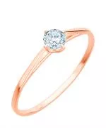 Bonore - Rose Gold 585 - Diamond 0,4 ct ring