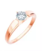 Bonore - Rose Gold 585 - Diamond 0,7 ct ring