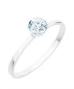 Bonore - White Gold 585 - Diamond 1 ct ring