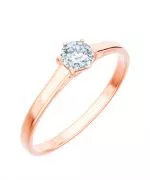 Bonore - Rose Gold 585 - Diamond 0,4 ct ring
