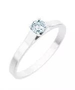 Bonore - White Gold 585 - Diamond 0,5 ct ring