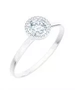 Bonore - White Gold 585 - Diamond 1 ct ring