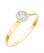 Bonore - Gold 585 - Diamond 0,4 ct ring