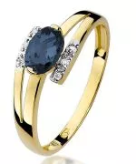 Bonore - Gold 585 - Sapphire 0,7 ct ring