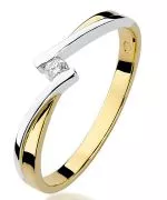 Bonore - Gold 585 - Diamond 0,04 ct ring