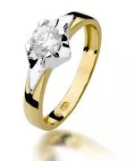 Bonore - Gold 585 - Diamond 0,5 ct ring