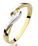 Bonore - Gold 585 - Diamond 0,05 ct ring