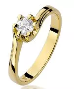 Bonore - Gold 585 - Diamond 0,3 ct ring