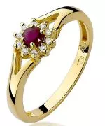 Bonore - Gold 585 - Ruby 0,15 ct ring