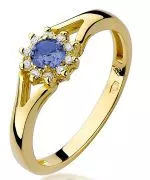 Bonore - Gold 585 - Tanzanite 0,15 ct ring