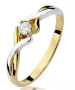 Bonore - Gold 585 - Diamond 0,08 ct ring