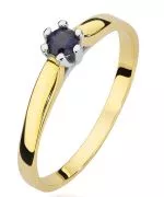 Bonore - Gold 585 - Sapphire 0,15 ct ring