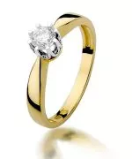 Bonore - Gold 585 - Diamond 0,3 ct ring