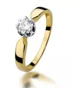 Bonore - Gold 585 - Diamond 0,4 ct ring