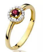 Bonore - Gold 585 - Ruby 0,15 ct ring
