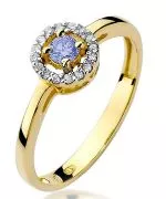 Bonore - Gold 585 - Tanzanite 0,15 ct ring