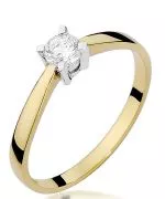 Bonore - Gold 585 - Diamond 0,2 ct ring