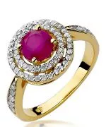 Bonore - Gold 585 - Ruby 1,2 ct ring