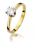 Bonore - Gold 585 - Diamond 0,5 ct ring