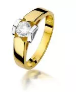 Bonore - Gold 585 - Diamond 0,5 ct ring